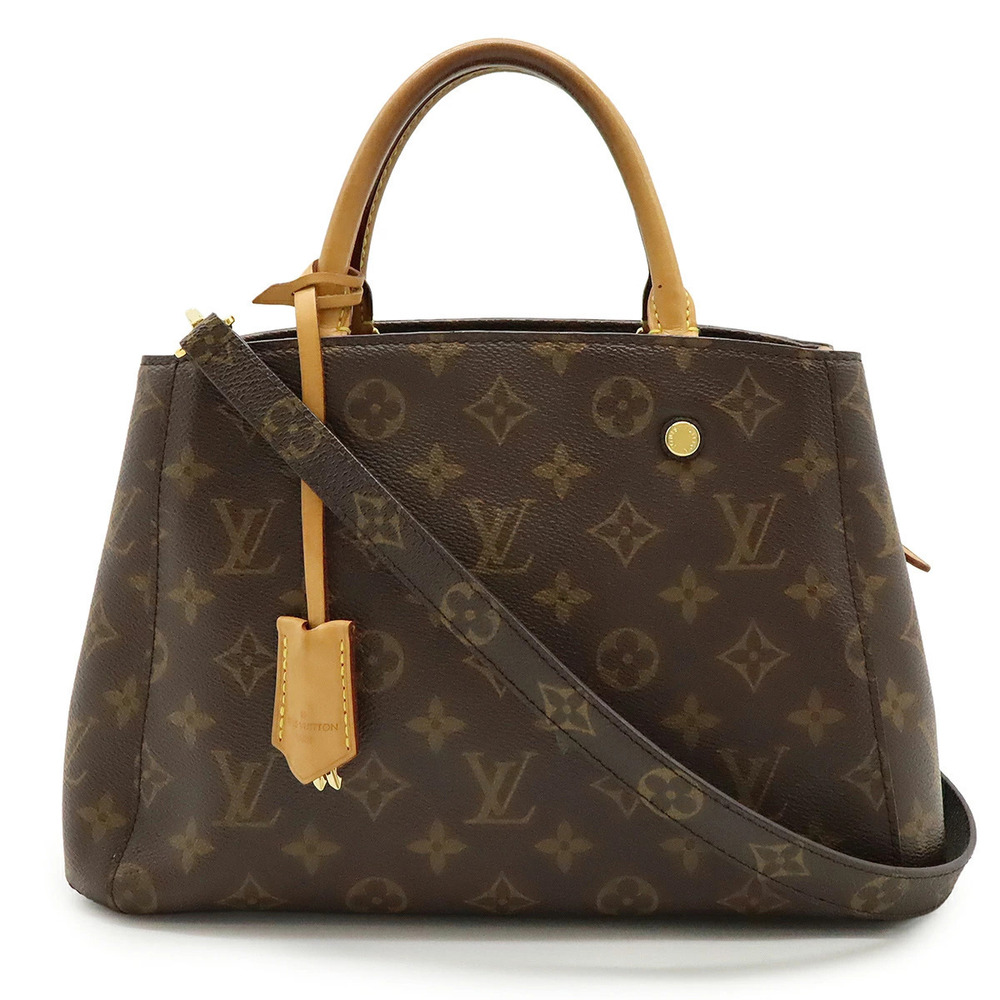 LOUIS VUITTON Monogram Montaigne 2way Shoulder Bag Crossbody
